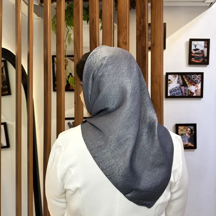 مینی اسکارف شاین نوک مدادی نخی کد 9375