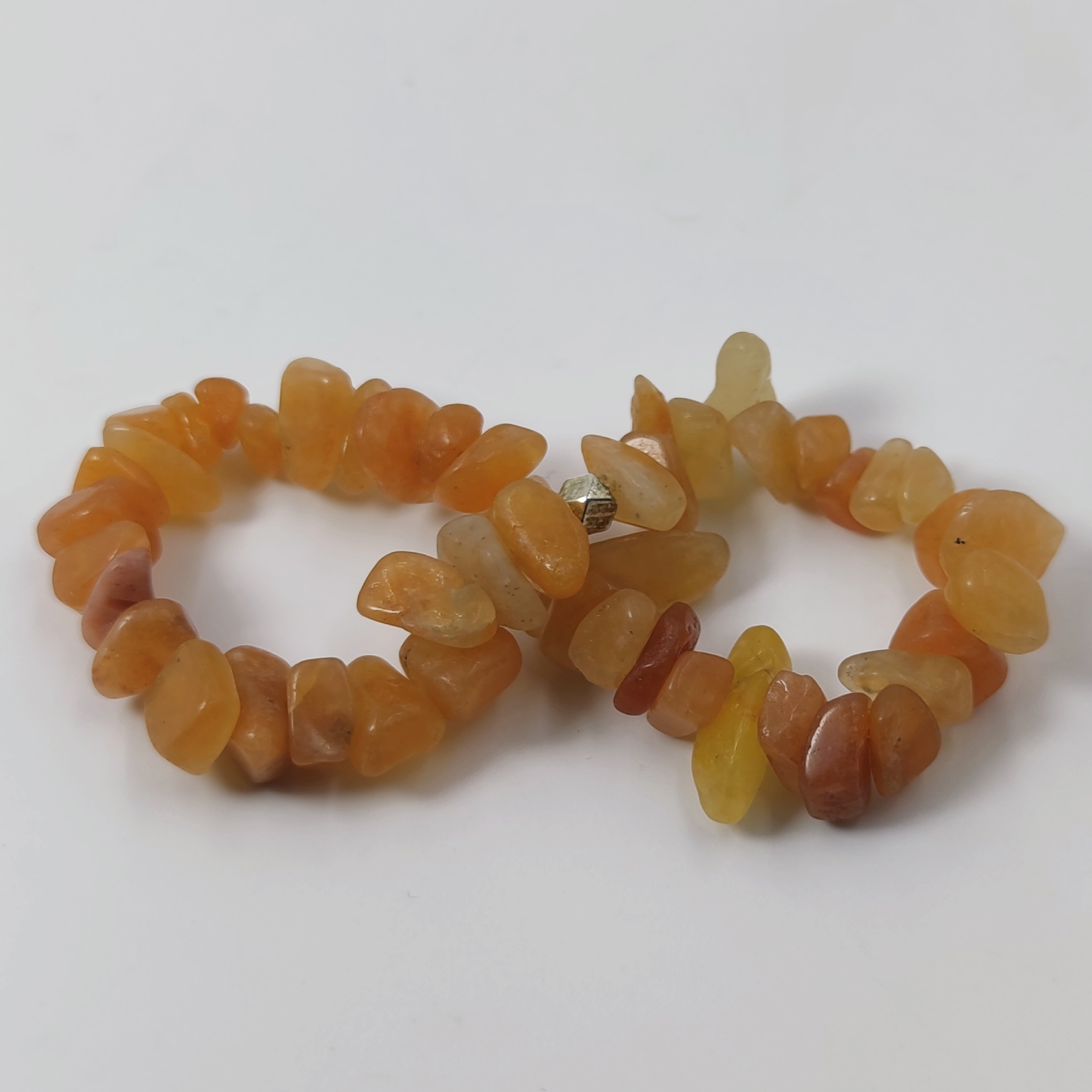 دستبند سنگ آونتورین معدنی و طبیعی