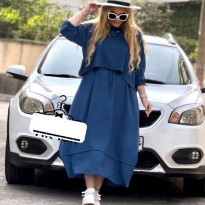 پیراهن ساحلی زنانه ابروبادی مدل ساحلی رامک