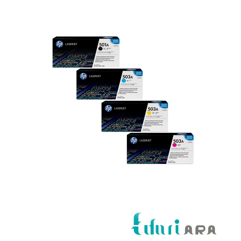 کیت کارتریج تونر اچ پی مدل 501A-503A