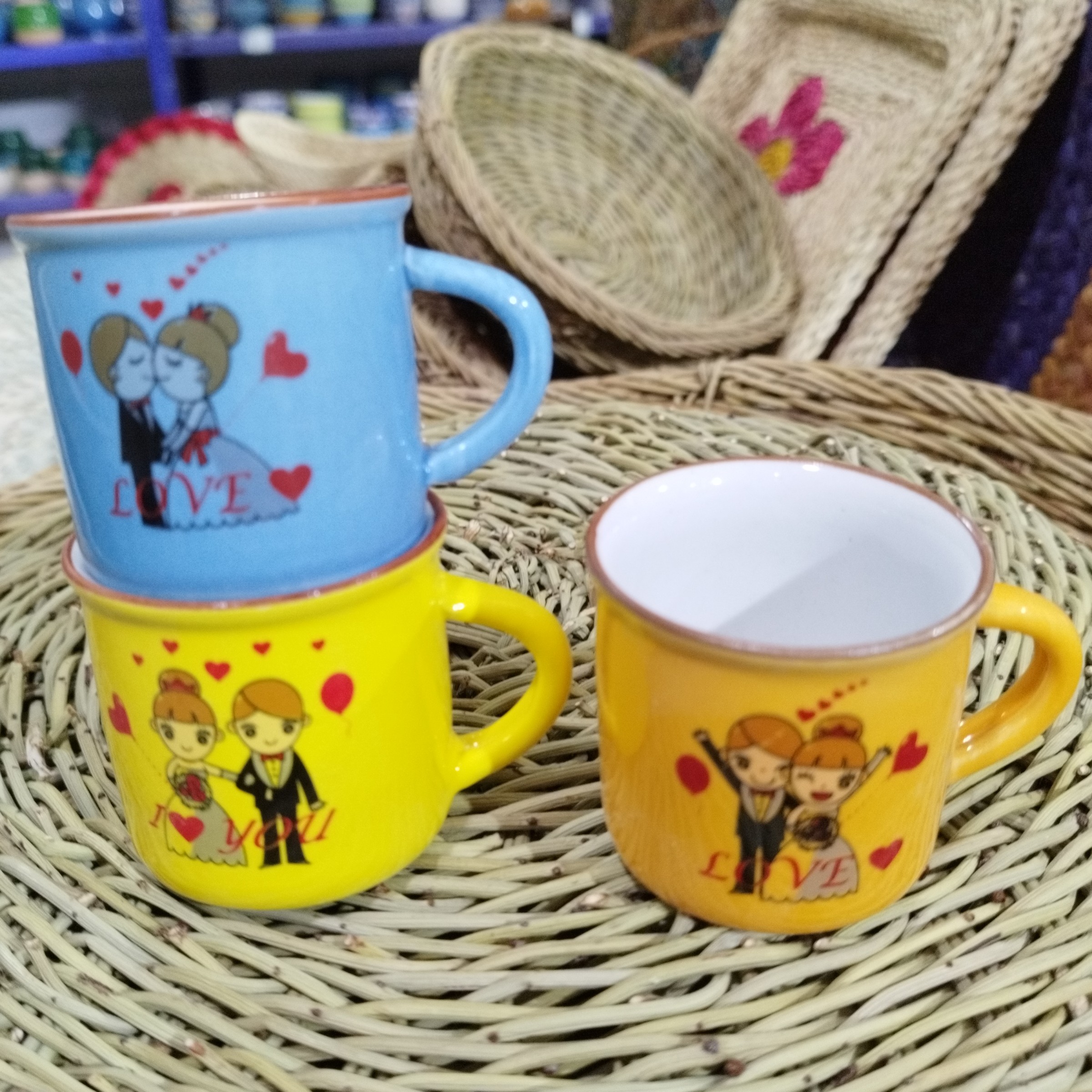 لیوان کوچک سرامیکی فانتزی