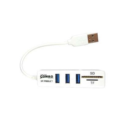 هاب 3 پورت USB 2.0   کارت خوان XP