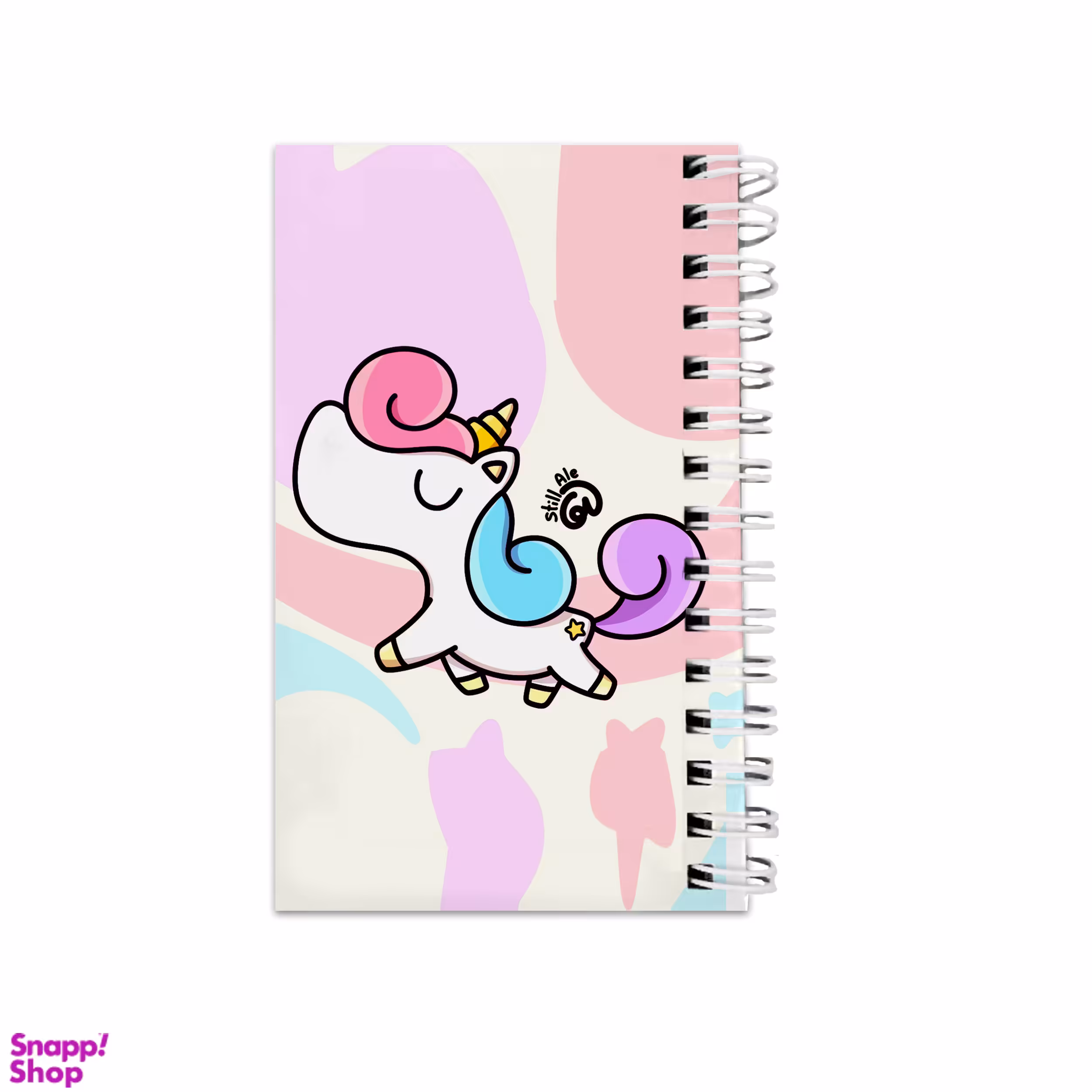 دفترچه یادداشت ۶۴ برگ مدل To Do List طرح اسب تک شاخ بچه گانه کد bambi68657
