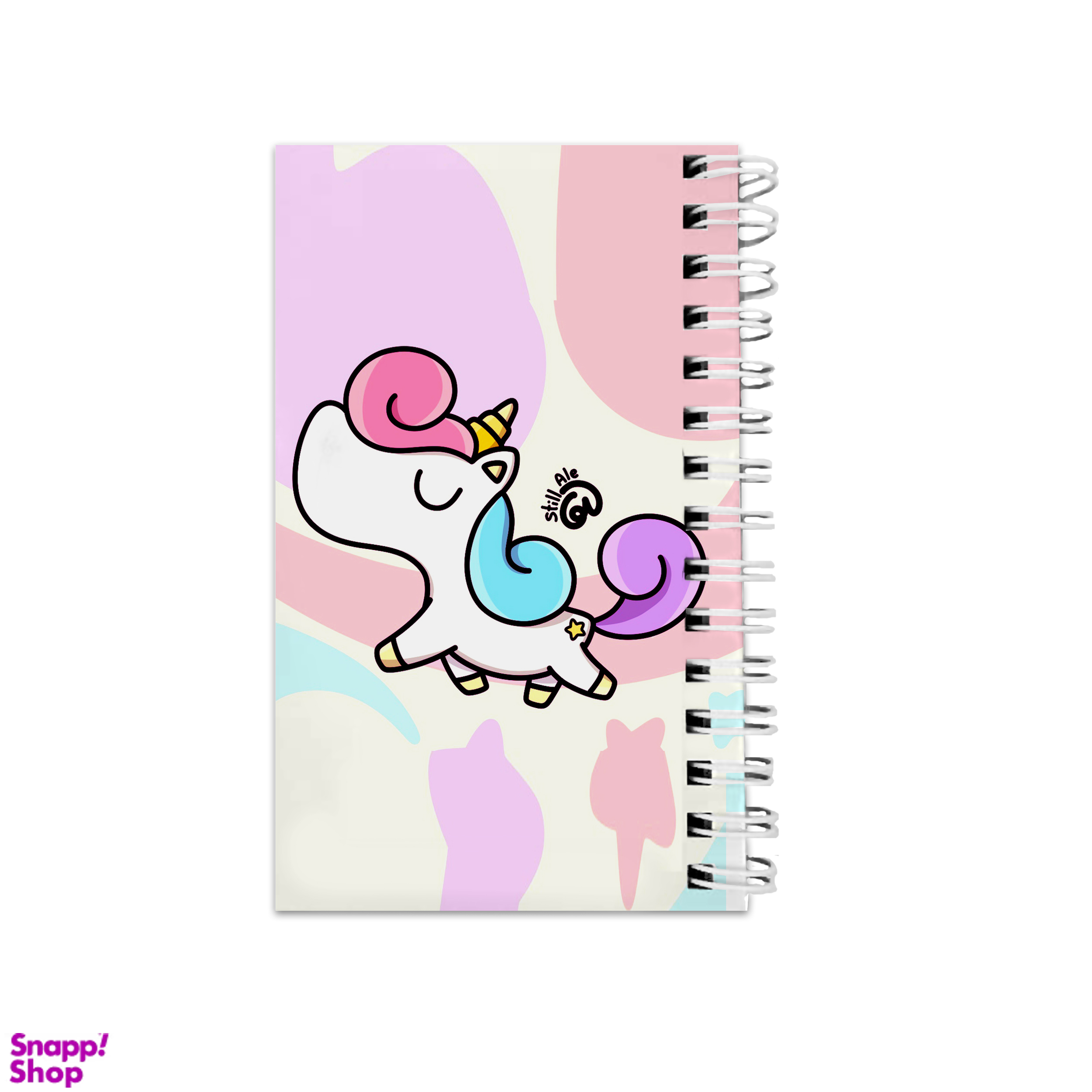 دفترچه یادداشت ۶۴ برگ مدل To Do List طرح اسب تک شاخ بچه گانه کد bambi68657