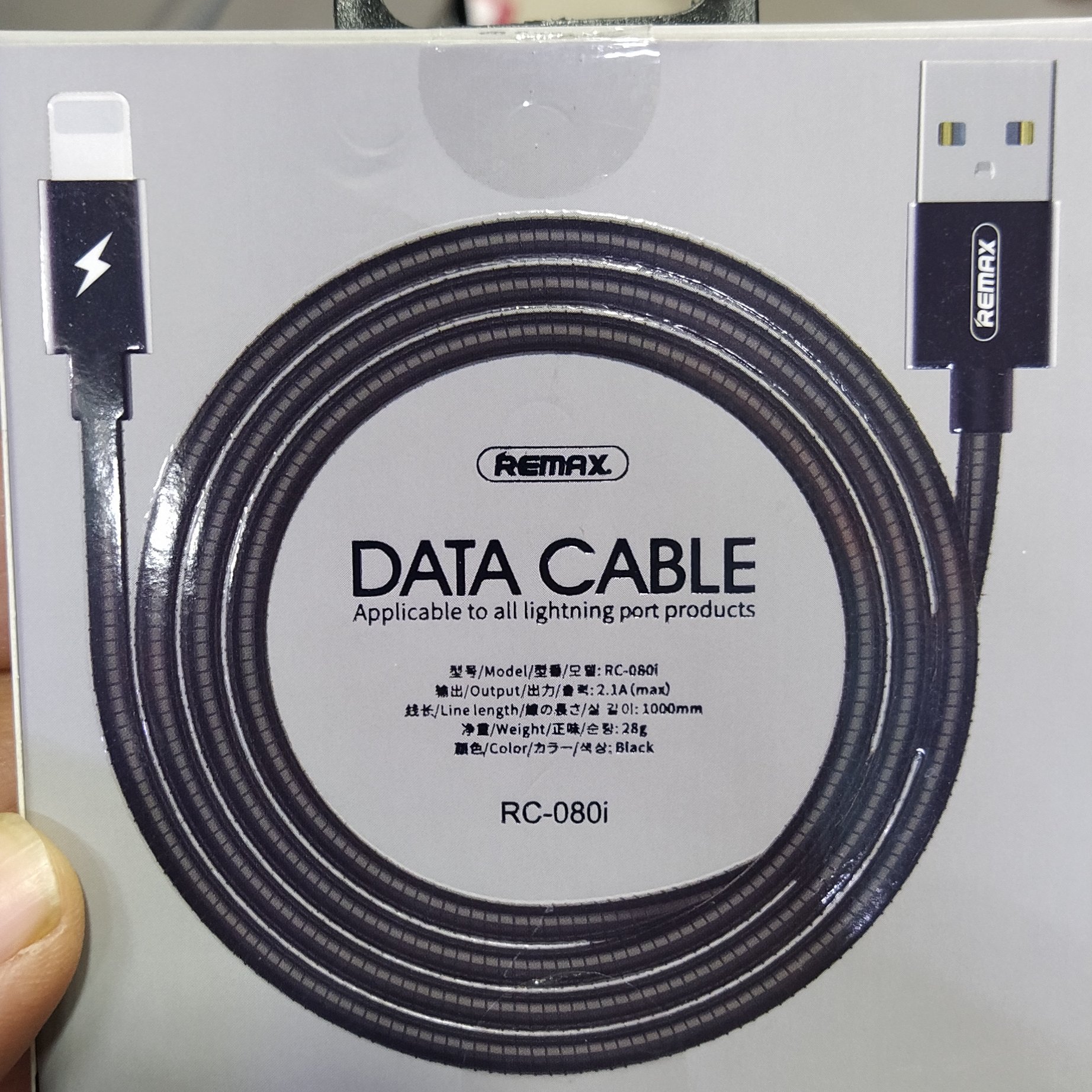 کابل آیفون برند ریمکس اصلی