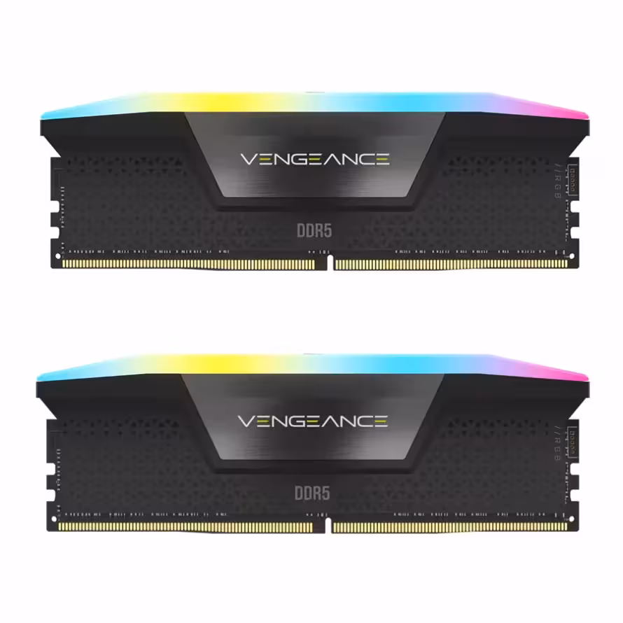رم کورسیر VENGEANCE RGB  32GB 16GBx2 5600MHz CL40 DDR5