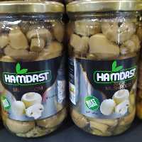 ترشی شیشه ای قارچ همدست 670گرم