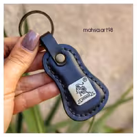 جاکلیدی چرم طبیعی ماه تولد