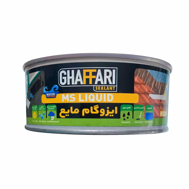 ایزوگام مایع غفاری مدل MS حجم 300 میلی لیتر