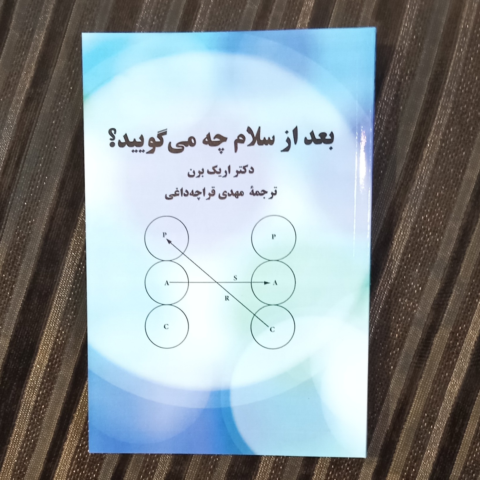کتاب بعد از سلام چه گو یید نوشته دکتر اریک برن ترجمه مهدی قراچه داغی