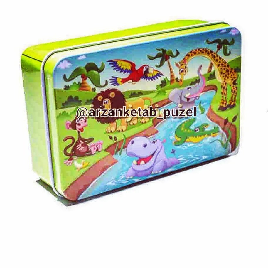 پازل چوبی 100 تکه جنگل شادی