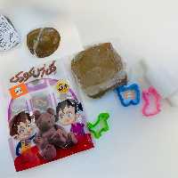 گل رس 500گرمی با ابزار(نمایشگاه جمکران خورشیدآل یاسین سوغات فرهنگی اسباب بازی