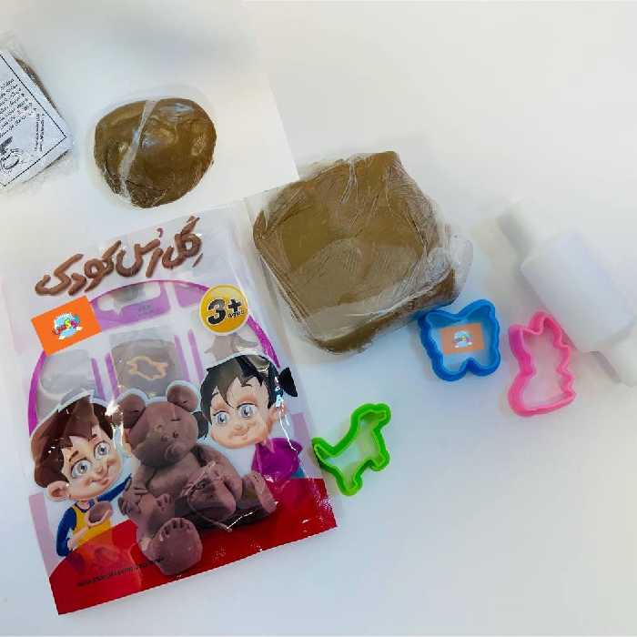 گل رس 500گرمی با ابزار(نمایشگاه جمکران خورشیدآل یاسین سوغات فرهنگی اسباب بازی