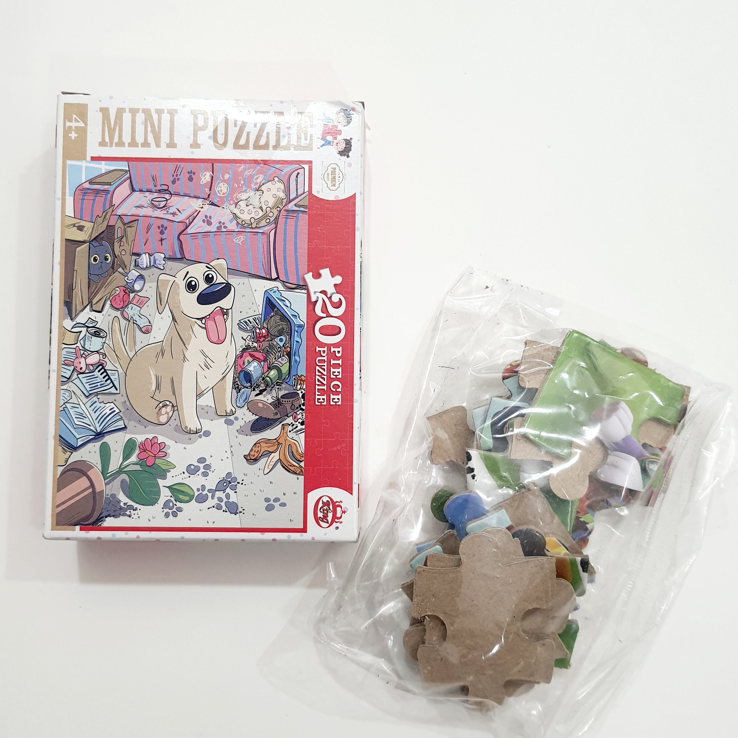 پازل بیست تکه طرح سه