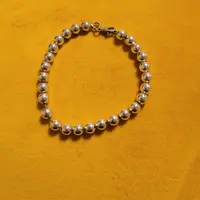 دستبند نقره گوی
