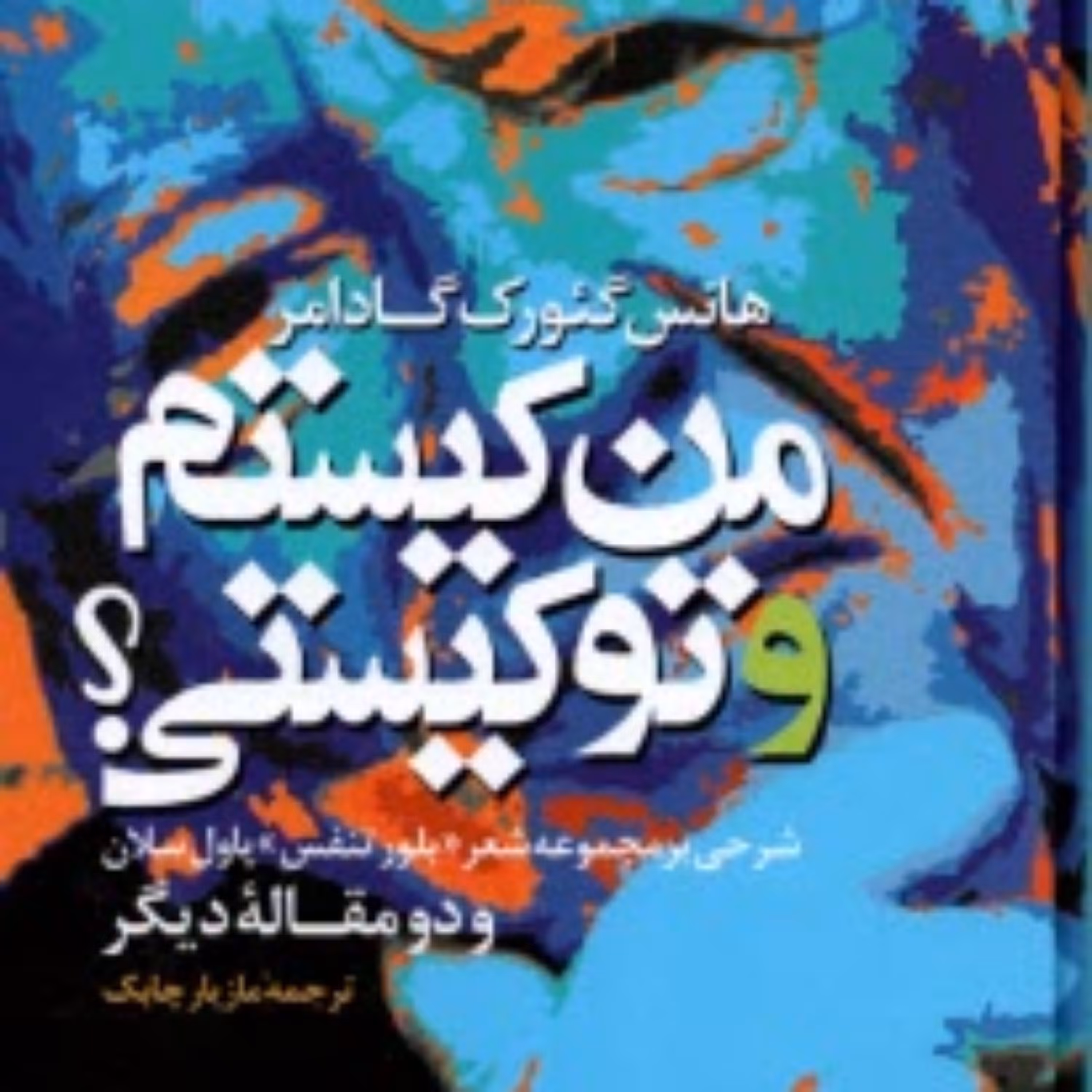 کتاب  من کیستم و تو کیستی شرحی بر مجموعه شعر بلور تنفس پاول سلان  نشر م ولی