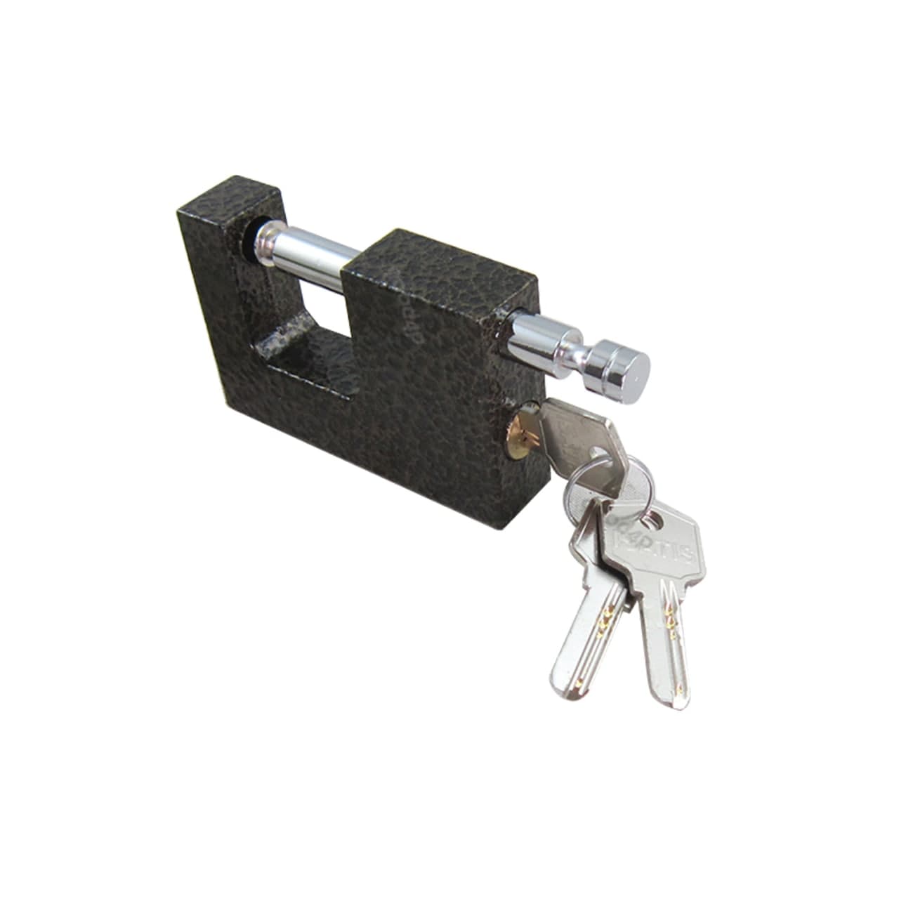 قفل کتابی 90 ( 87 ) یک تکه چکشی 3 کلید کامپیوتری برنجی  ISATIS ایساتیس