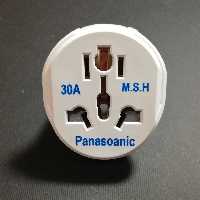 پریز  تبدیل 3 به 2 پاناسونیک با مغزی برنجی کیفیت عالی