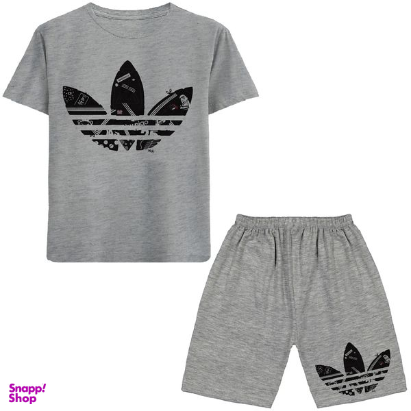 ست تیشرت آستین کوتاه و شلوارک پسرانه مدل N167