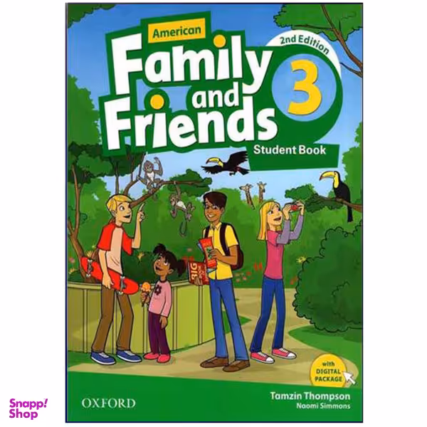 کتاب American Family and Friends 2nd 3 اثر Naomi Simmons انتشارات هدف نوین