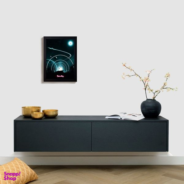 تابلو مدل ریک و مورتی rick and morty BL07