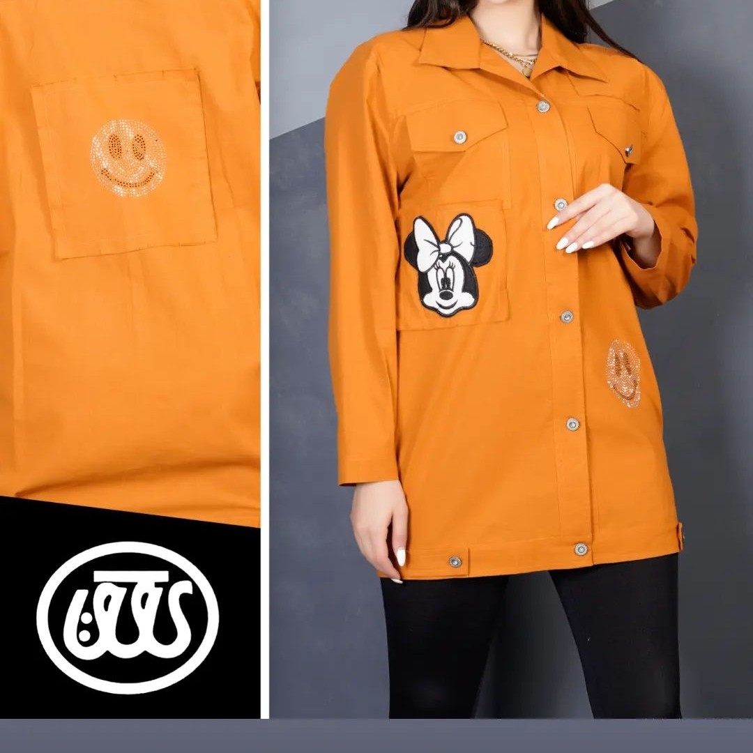 مانتودخترانه تابستانه خنک کوتاه اسپرت با رنگبندی از سایز38-48 بارنگ مشکی