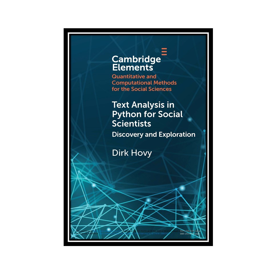 کتاب Text Analysis In Python Fort Social Scientists Discovery and Exploration