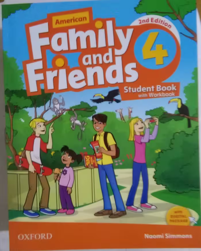 کتاب فمیلی فرندز 4 Family and Friends 4 2nd edition