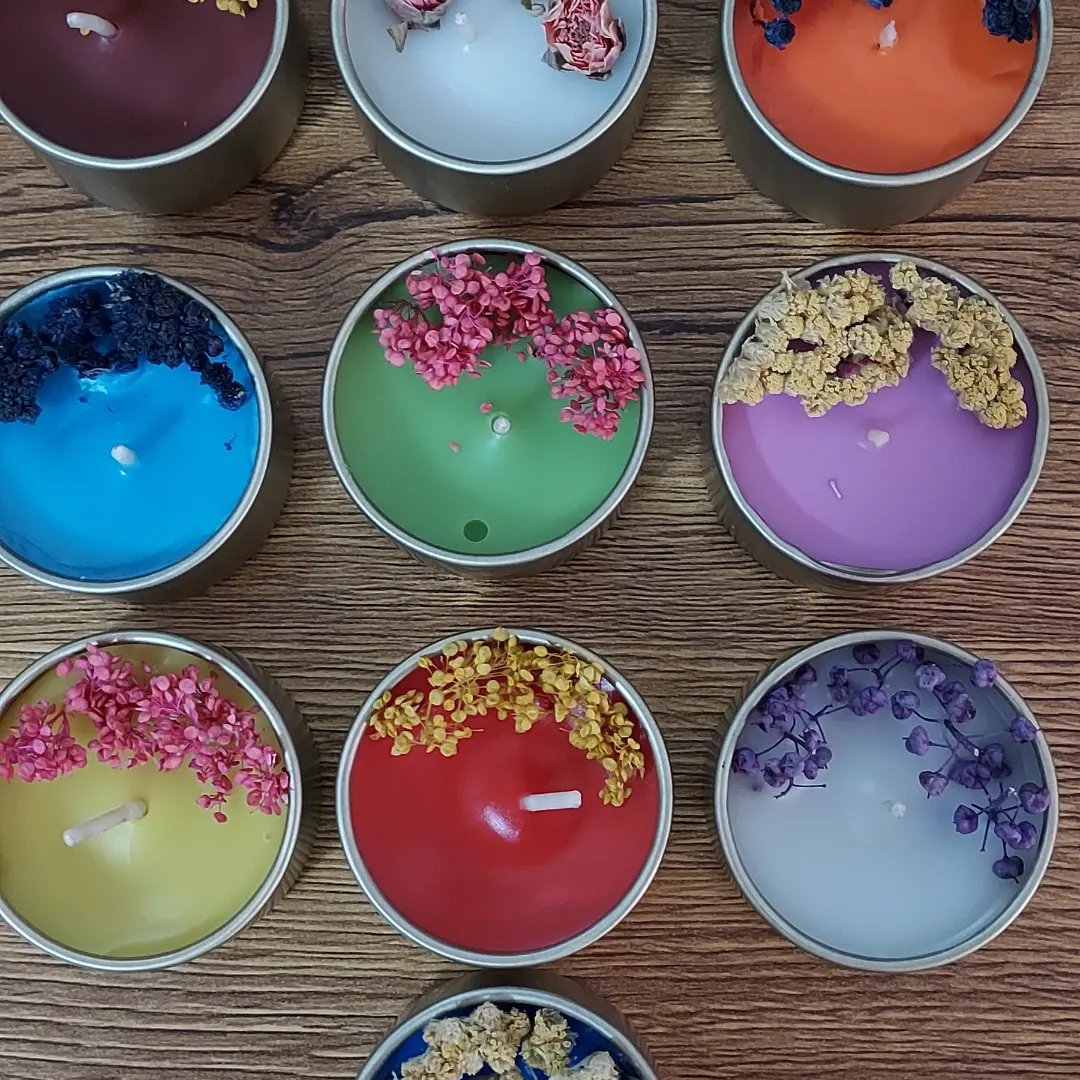 شمع های تزیینی.دکوری.مصرفی.ژله ای.پارافین جامد.قالبی.جار و شیشه ای.ساده و اکلیلی