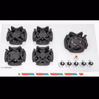 گاز شیشه ای سفید جانا