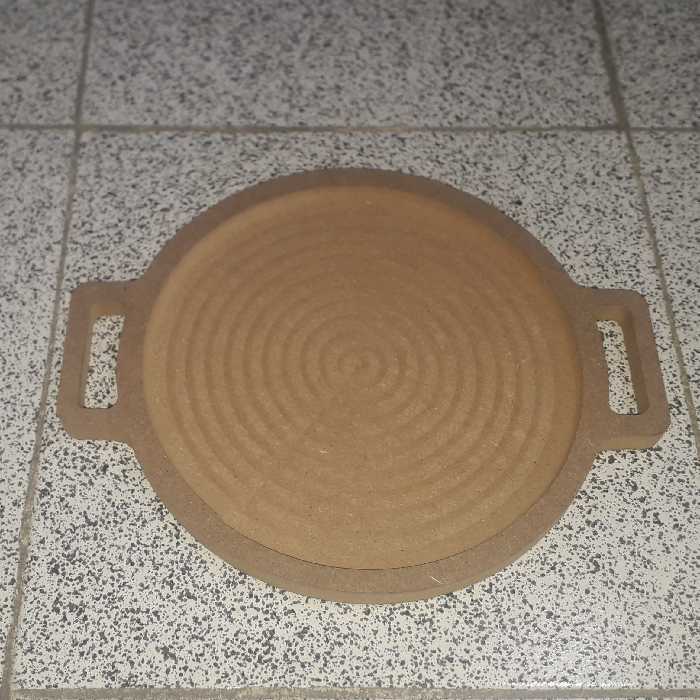 سینی ام دی اف خام 16 میل کف تراش شده مناسب کارهای هنری کد 111