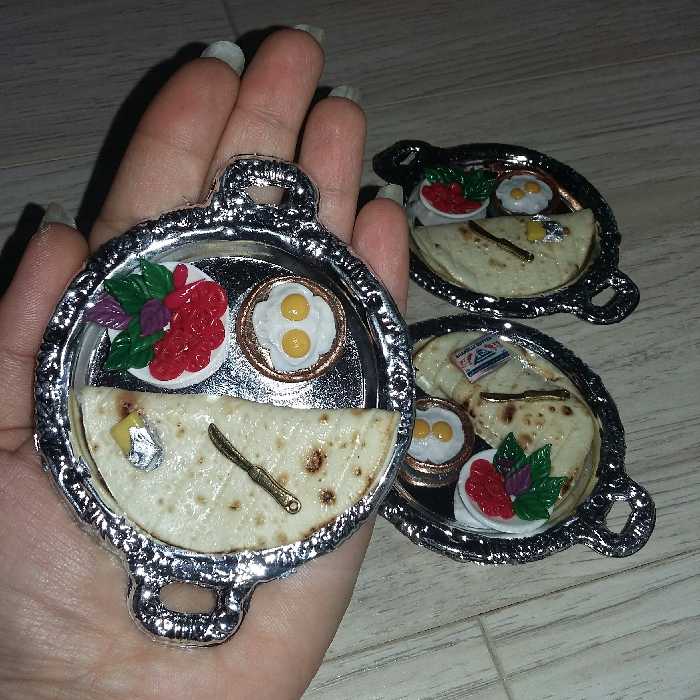 مگنت سینی صبحانه و نیمرو ریحون