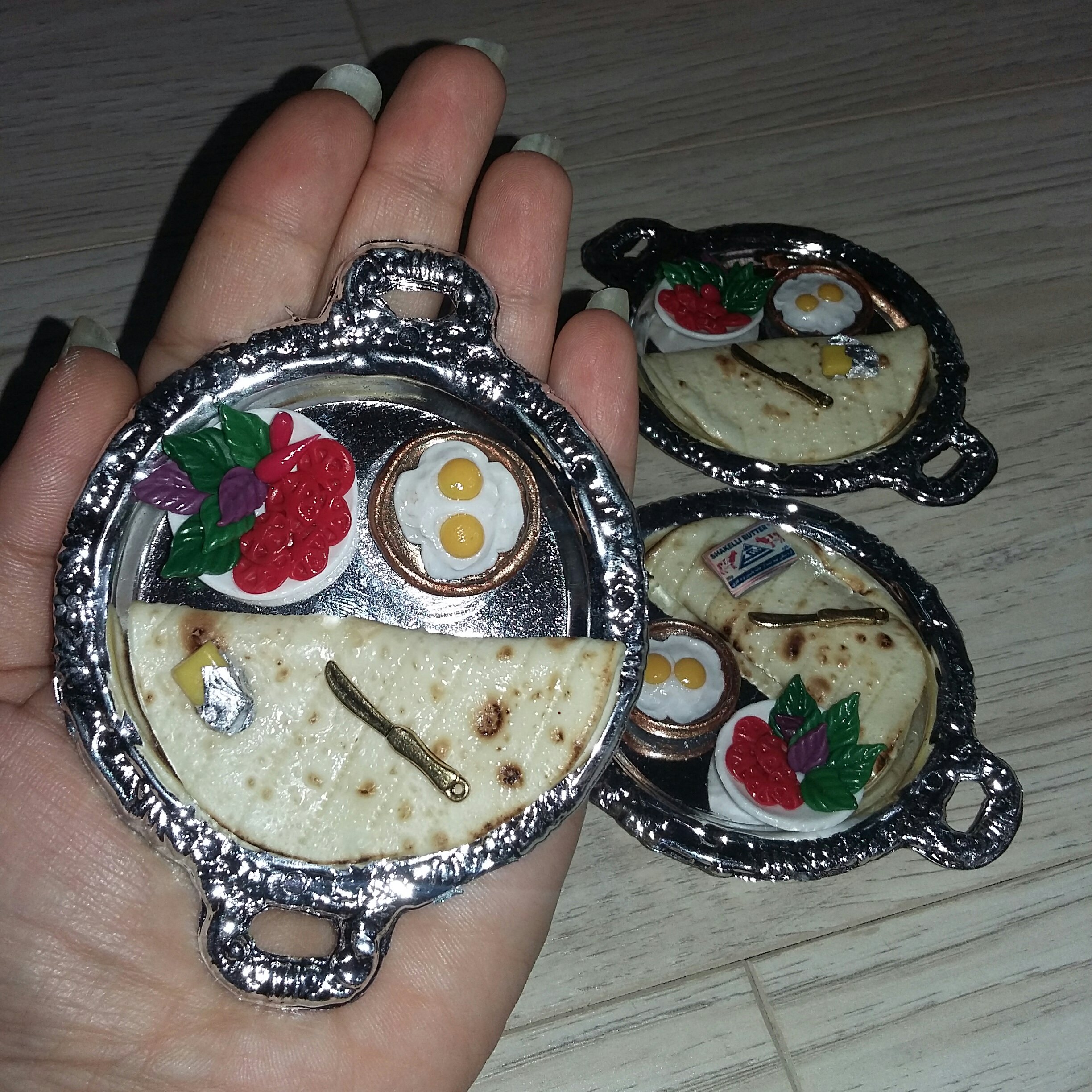 مگنت سینی صبحانه و نیمرو ریحون