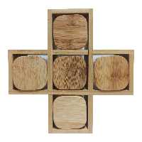 بانکه (جا حبوباتی) پاسماوری 6 پارچه بامبو پیرکس کد Gw90301016