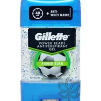 مام ژله ای ضد تعریق اسپورت ژیلت پاور راش  مدل  GILLETTE POWER RUSH حجم 75 گرم