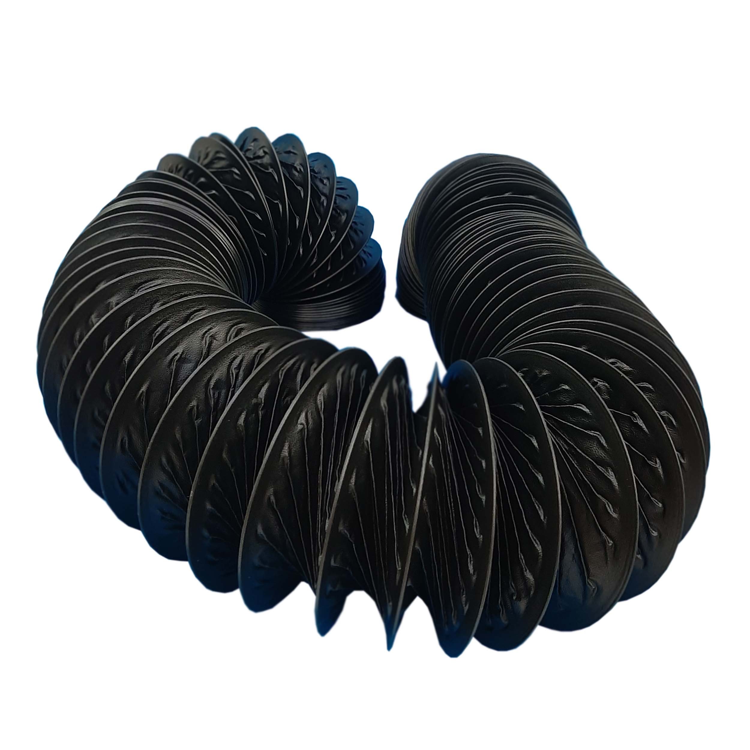 لوله هود مشکی قطر15 سانت شاخه 6 متری