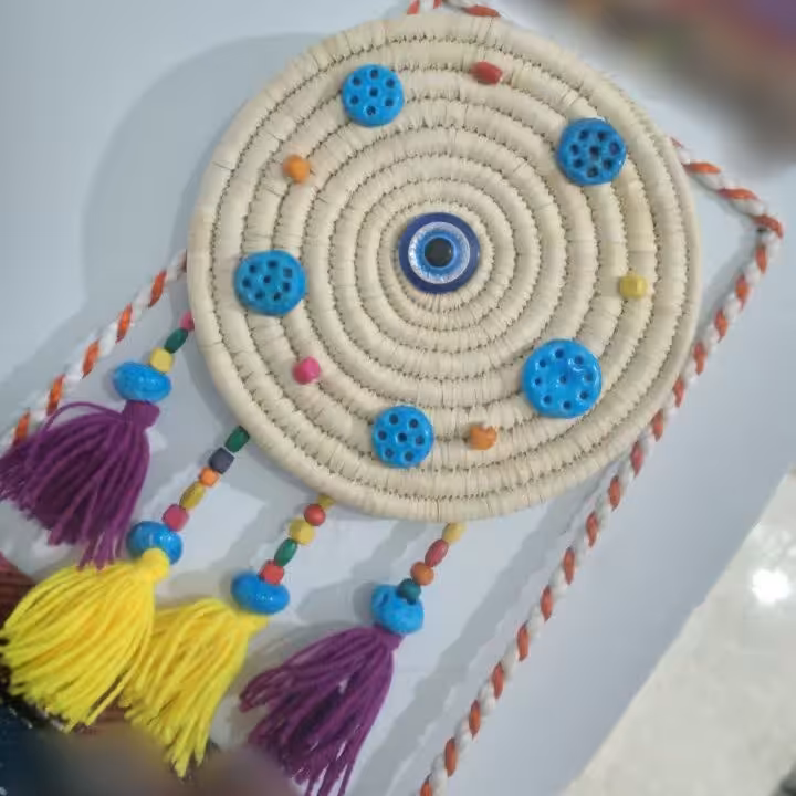 دیوارکوب حصیری 1