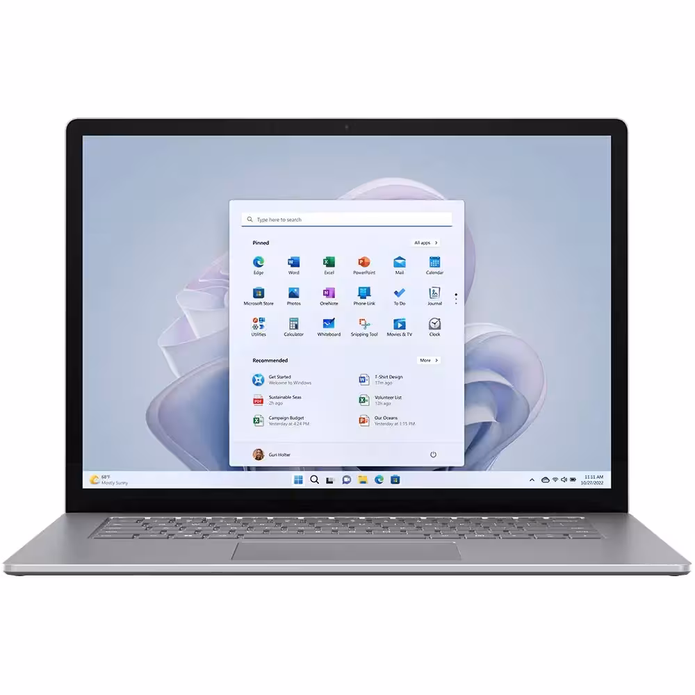 لپ تاپ 15 اینچی مایکروسافت مدل SurfaceLaptop 5 i7-32GB-1TB 2022