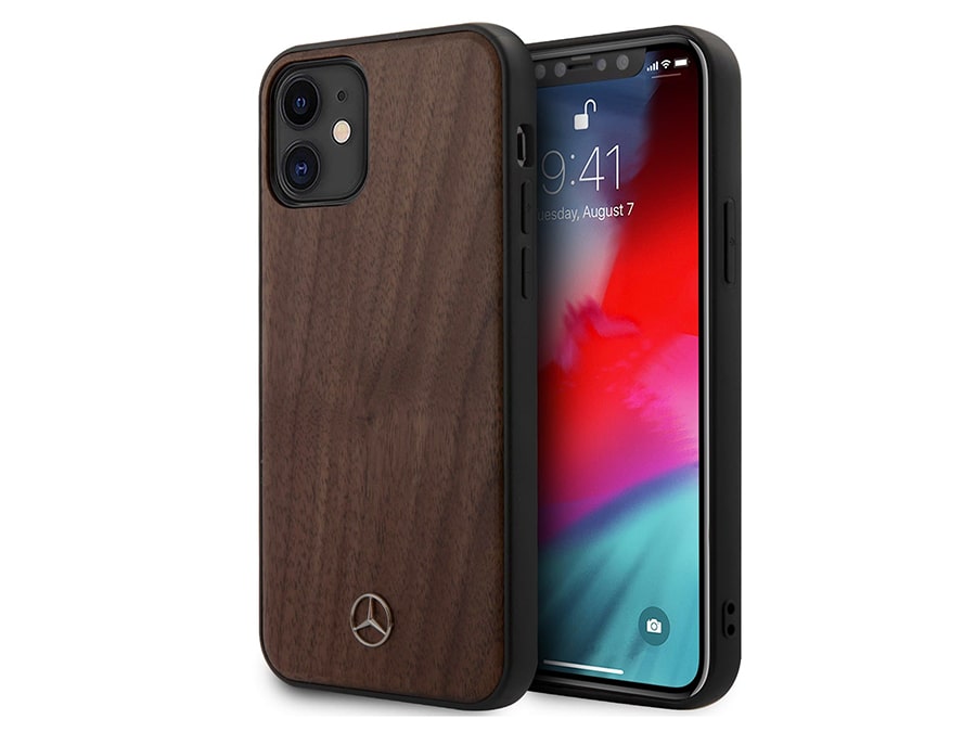 قاب چوبی آیفون 12 مینی طرح مرسدس بنز CG Mobile iphone 12 mini Mercedes-Benz Wood Case
