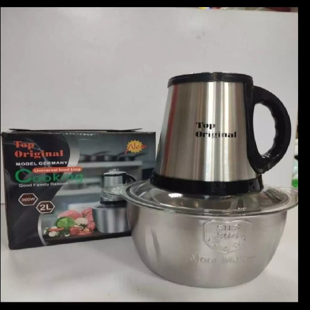 خردکن 3لیتر کوکینگ استیل 3حالته 500وات باکیفیت دسته دار