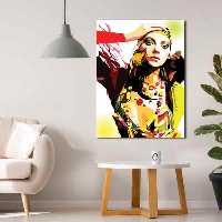 تابلو بوم چاپی لاویا طرح پرتره کد ART-1941