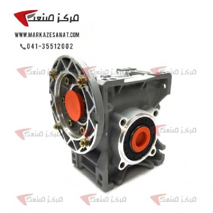 گیربکس حلزونی 63 نسبت 1:10 ترکیه برای الکتروموتور 1.5 کیلووات