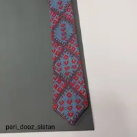 کراوات سوزن دوزی بلوچ کاملا دست دوز طرح   دل آرا 1