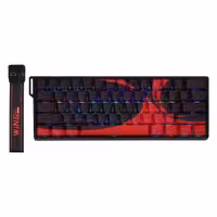 خرید کیبورد EPOMAKER AULA WIN60 Red Topographic با بهترین قیمت