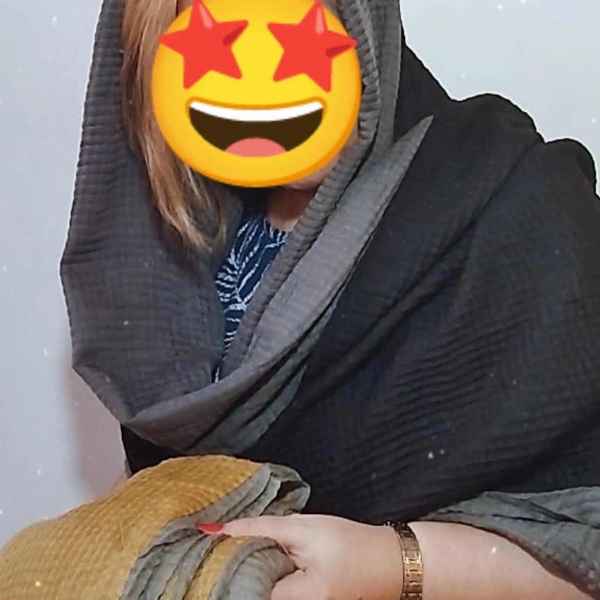 شال دورو منگوله دار