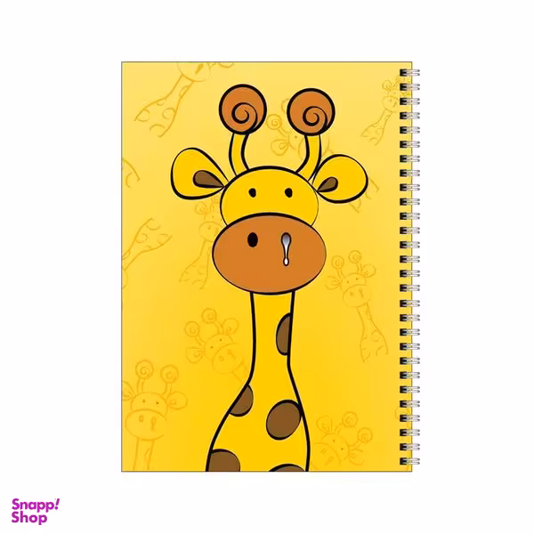 دفتر مشق 80 برگ بامبیلیپ طرح زرافه سرماخورده کد 3288600