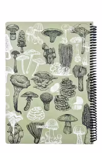 دفتر وزیری100 برگ  Scientist Fungus سدری