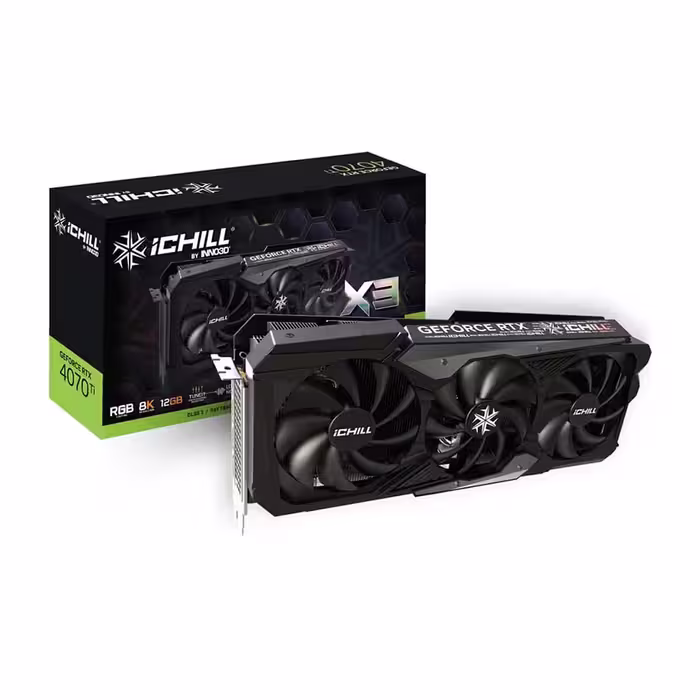 خرید کارت گرافیک (12GB) INNO3D RTX 4070Ti ICHILL X3
