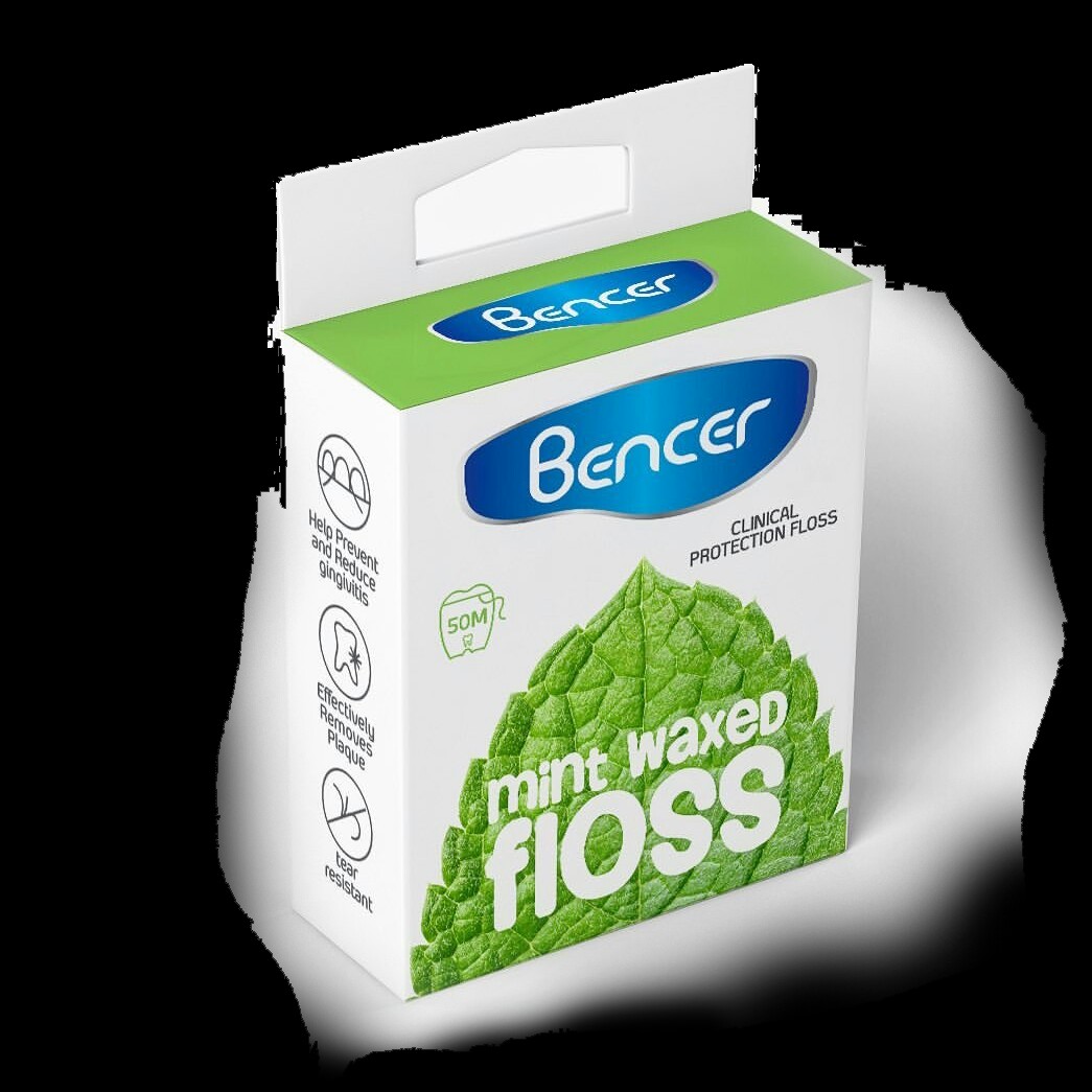 نخ دندان نازکتر نعنایی بنسر