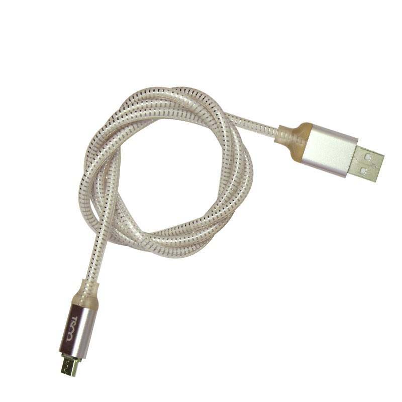کابل شارژ MicroUSb تسکو TSCO TC71 طلایی